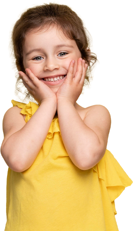 Girl in a yellow dress