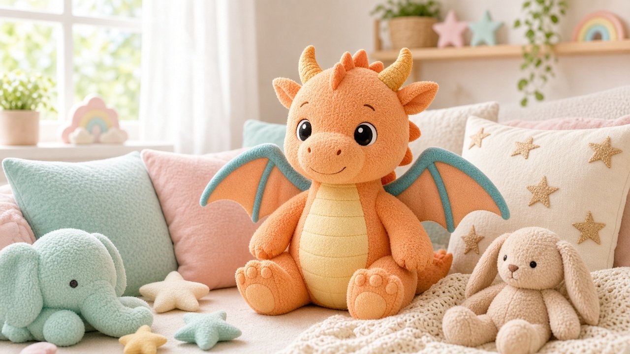 Toys in a bright nursery